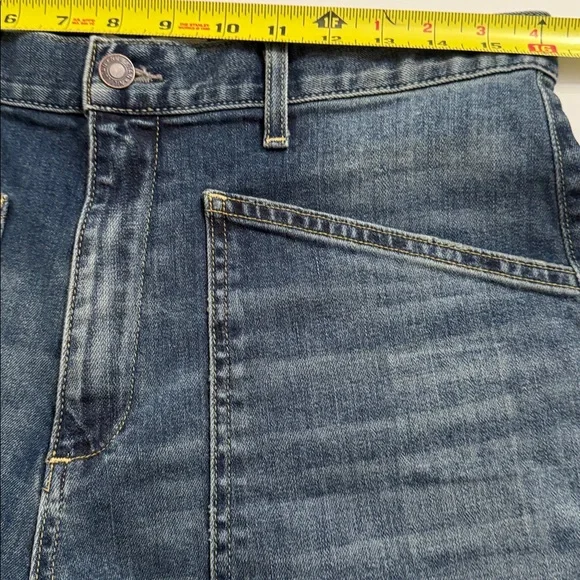 Nili Lotan Shon Bow Leg Classic Wash Jeans size 28-6 Runs large see measurements - Picture 11 of 16